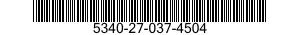 5340-27-037-4504 CLAMP ASSEMBLY,RETAINING 5340270374504 270374504