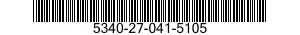 5340-27-041-5105 BRACKET,MOUNTING 5340270415105 270415105