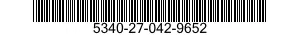 5340-27-042-9652 PLATE,RESILIENT MOUNT 5340270429652 270429652