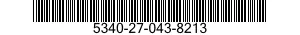 5340-27-043-8213 BRACKET,TRACK,SLIDING DOOR 5340270438213 270438213