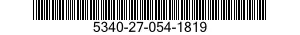 5340-27-054-1819 HOLDER,LOOP 5340270541819 270541819