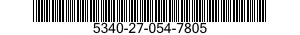 5340-27-054-7805 PLATE,MENDING 5340270547805 270547805