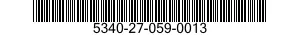 5340-27-059-0013 CLIP,RETAINING 5340270590013 270590013