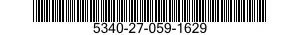 5340-27-059-1629 BRACKET,MOUNTING 5340270591629 270591629