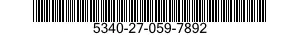 5340-27-059-7892 BRACKET,MOUNTING 5340270597892 270597892