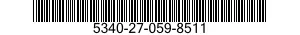 5340-27-059-8511 PLATE,MENDING 5340270598511 270598511