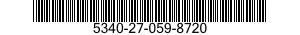 5340-27-059-8720 HANDLE,DOOR 5340270598720 270598720