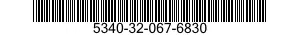 5340-32-067-6830 ROD END,THREADED 5340320676830 320676830