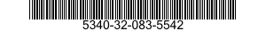 5340-32-083-5542 ANODE,CORROSION PREVENTIVE 5340320835542 320835542
