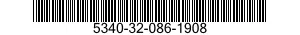 5340-32-086-1908 BRACKET,MOUNTING 5340320861908 320861908