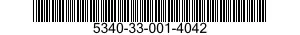 5340-33-001-4042 BRACKET,ANGLE 5340330014042 330014042