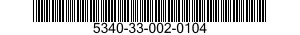 5340-33-002-0104 PADLOCK 5340330020104 330020104