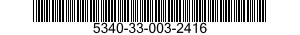 5340-33-003-2416 PLUG ASSEMBLY,SEALING 5340330032416 330032416
