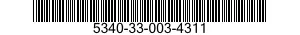 5340-33-003-4311 HANDLE,BOW 5340330034311 330034311
