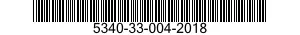 5340-33-004-2018 BRACKET,MOUNTING 5340330042018 330042018