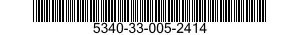 5340-33-005-2414 INSERT,SELF-LOCKING 5340330052414 330052414