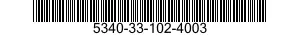 5340-33-102-4003 SNAP HOOK 5340331024003 331024003