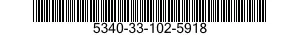 5340-33-102-5918 PLATE,MOUNTING 5340331025918 331025918