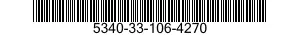 5340-33-106-4270 HANDLE,WINDOW REGULATOR 5340331064270 331064270