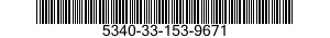 5340-33-153-9671 HANDLE,DOOR 5340331539671 331539671