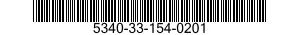 5340-33-154-0201 HANDLE,BOW 5340331540201 331540201
