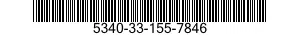5340-33-155-7846 BRACKET,DOUBLE ANGLE 5340331557846 331557846
