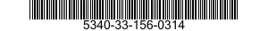 5340-33-156-0314  5340331560314 331560314