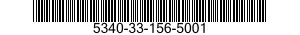 5340-33-156-5001 CLAMP,LOOP 5340331565001 331565001