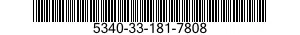 5340-33-181-7808 BRACKET,ANGLE 5340331817808 331817808