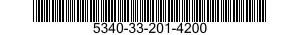 5340-33-201-4200 BRACKET,ANGLE 5340332014200 332014200