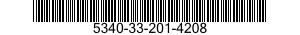 5340-33-201-4208 BRACKET,ANGLE 5340332014208 332014208