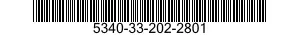 5340-33-202-2801 BRACKET,ANGLE 5340332022801 332022801
