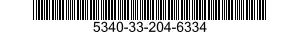 5340-33-204-6334 HANDLE,BOW 5340332046334 332046334