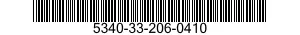 5340-33-206-0410 BRACKET,MULTIPLE ANGLE 5340332060410 332060410