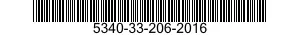 5340-33-206-2016 BRACKET,MOUNTING 5340332062016 332062016