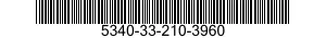5340-33-210-3960 BRACKET,MULTIPLE ANGLE 5340332103960 332103960