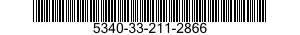 5340-33-211-2866 BRACKET,DOUBLE ANGLE 5340332112866 332112866