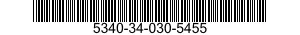 5340-34-030-5455 BRACKET,MOUNTING 5340340305455 340305455