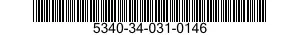 5340-34-031-0146 BRACKET,MOUNTING 5340340310146 340310146