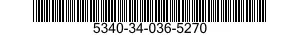 5340-34-036-5270 MOUNT,RESILIENT,UTILITY 5340340365270 340365270