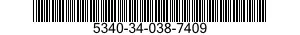 5340-34-038-7409 HANDLE,BOW 5340340387409 340387409