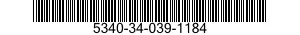5340-34-039-1184 CLAMP,LOOP 5340340391184 340391184