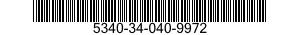 5340-34-040-9972 LOCKING PLATE,NUT AND BOLT 5340340409972 340409972