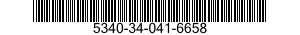 5340-34-041-6658 CLAMP,SYNCHRO 5340340416658 340416658