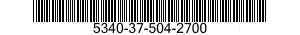 5340-37-504-2700  5340375042700 375042700