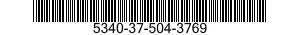 5340-37-504-3769  5340375043769 375043769