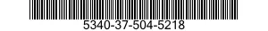 5340-37-504-5218  5340375045218 375045218
