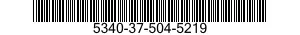 5340-37-504-5219  5340375045219 375045219