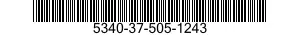 5340-37-505-1243  5340375051243 375051243