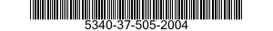 5340-37-505-2004  5340375052004 375052004